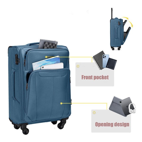 4 Wheels Spinner Wheel Luggage Set