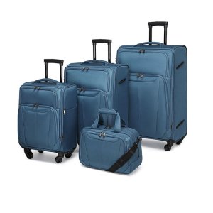 4 Wheels Spinner Wheel Luggage Set