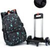 Factory Sales Multifunctional School Rolling Backpack