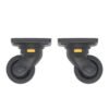 Universal Replacement Mute Trolley Wheels for Travel Suitcase Caster Plastic Luggage