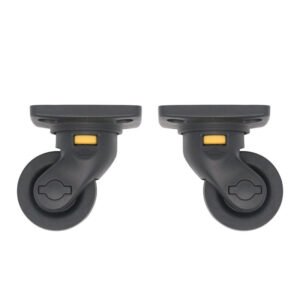 Universal Replacement Mute Trolley Wheels for Travel Suitcase Caster Plastic Luggage