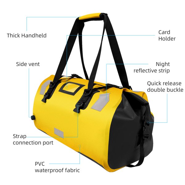  Large Capacity 66L Waterproof Luggage
