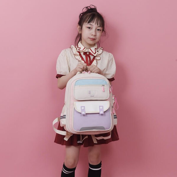Large Capacity Backpack for Kid Light Waterproof Children School Bags