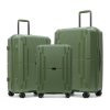  High Heat Resistance PP Vali Trolley Suitcase Case Travel Bags Luggage Set