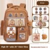 Capibala Cute Capybara Large Capacity School